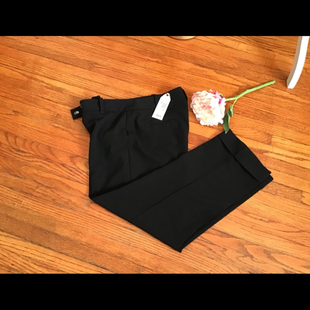 NWT M.S.S.P. Black ankles pants size 8